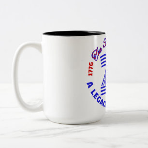 CANECA DE CAFÉ EM DOIS TONS O ESPÍRITO DE 26 - UM LEGADO DE LIBERDADE