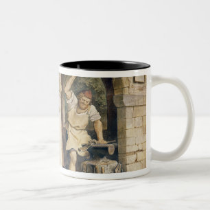 Caneca De Café Em Dois Tons O ferreiro de Ruhla, c.1854