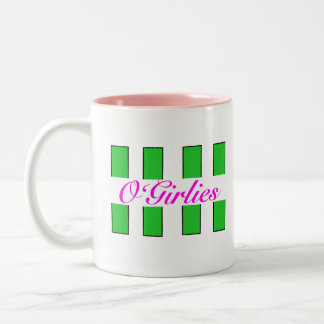 Caneca De Café Em Dois Tons O’Girlies Pink Mug