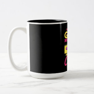 Caneca De Café Em Dois Tons O Golf De Disco É Legal