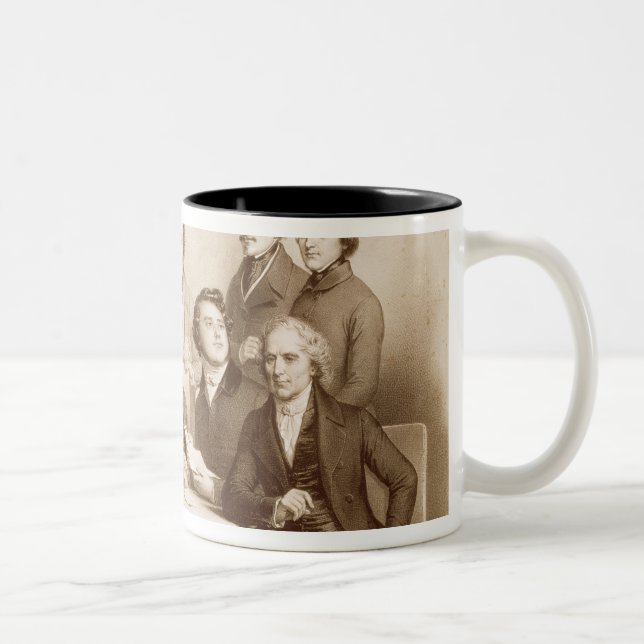 Caneca De Café Em Dois Tons O governo provisório (Direita)