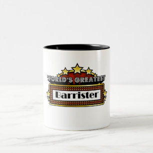 Caneca De Café Em Dois Tons O grande advogado do mundo