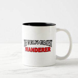 Caneca De Café Em Dois Tons O grande andarilho do mundo