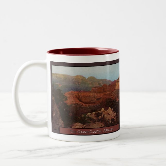 Caneca De Café Em Dois Tons O Grande Café Canyon Mug (Esquerda)