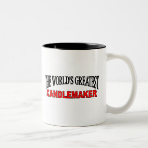 Caneca De Café Em Dois Tons O grande Candlemaker do mundo