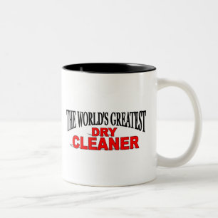 Caneca De Café Em Dois Tons O grande líquido de limpeza seco do mundo