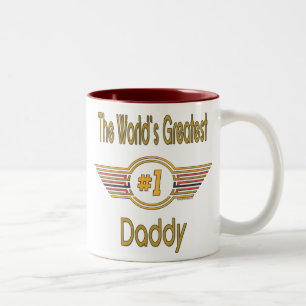 Caneca De Café Em Dois Tons O grande pai do mundo