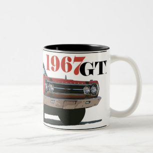 CANECA DE CAFÉ EM DOIS TONS O GTX VERMELHO DE 1967