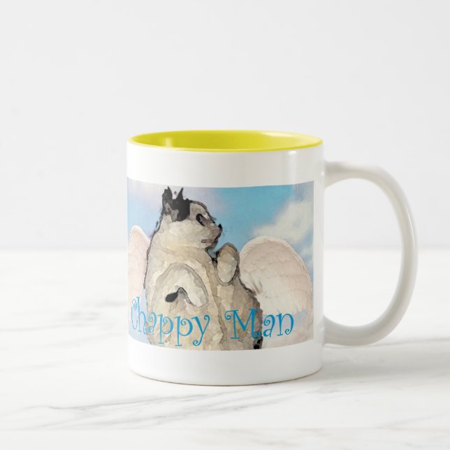 Caneca De Café Em Dois Tons O halo do céu (Direita)