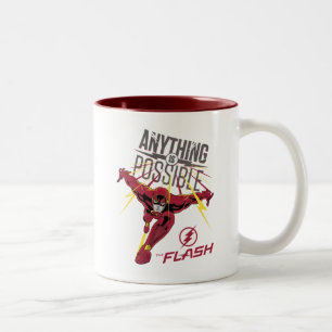 Caneca De Café Em Dois Tons O instantâneo "qualquer coisa é possível "
