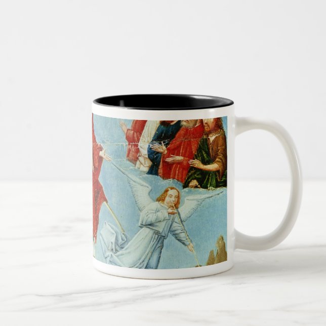 Caneca De Café Em Dois Tons O julgamento (Direita)