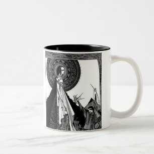 Caneca De Café Em Dois Tons O Ligeia de Edgar Allan Poe