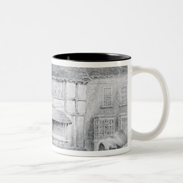 Caneca De Café Em Dois Tons O lugar de nascimento de Shakespeare (Direita)