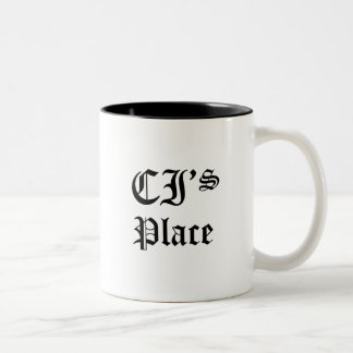 Caneca De Café Em Dois Tons O lugar do CI