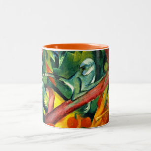Caneca De Café Em Dois Tons O Macaco