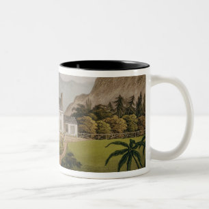 Caneca De Café Em Dois Tons O Mal-Maison de Bonaparte em St Helena, 1821