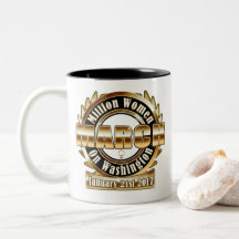 O março de milhão mulheres no ouro preto de