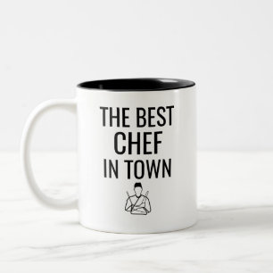 Caneca De Café Em Dois Tons O Melhor Chef Da Cidade