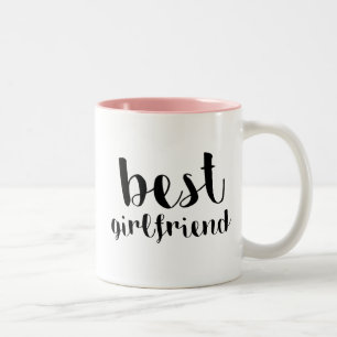Caneca De Café Em Dois Tons O melhor namorada