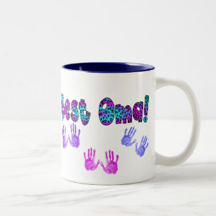 Caneca De Café Em Dois Tons O melhor Oma caçoa presentes dos impressões da m