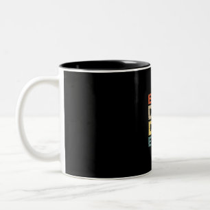 Caneca De Café Em Dois Tons O melhor pai de cães da Terra Nova.