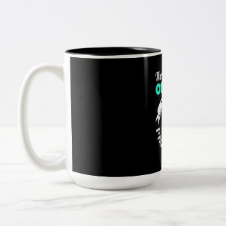 Caneca De Café Em Dois Tons O Melhor Tipo De Mãe Levanta Um Programador