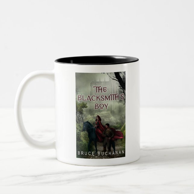 Caneca De Café Em Dois Tons O Menino do Ferreiro (Esquerda)