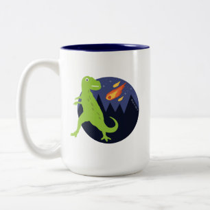 Caneca De Café Em Dois Tons O meteorito que colou