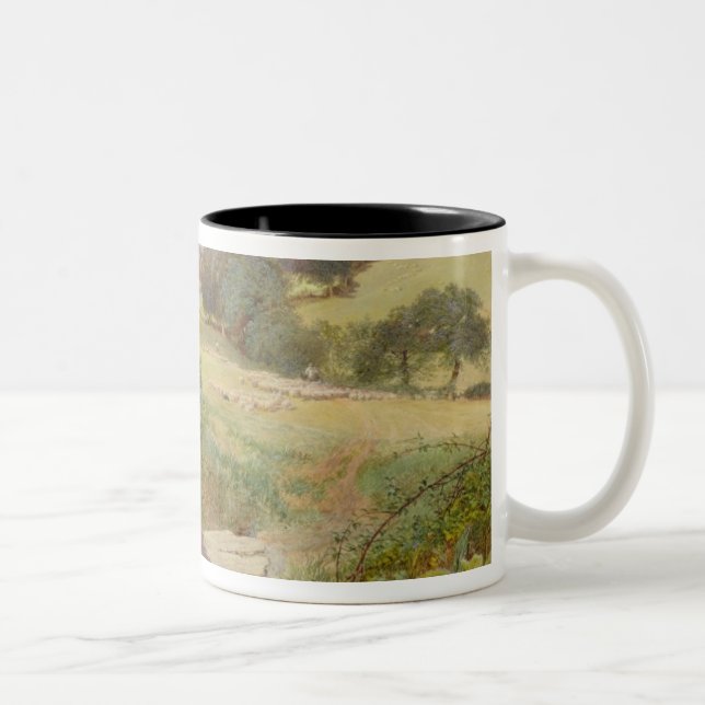 Caneca De Café Em Dois Tons O Milkmaid, 1860 (Direita)