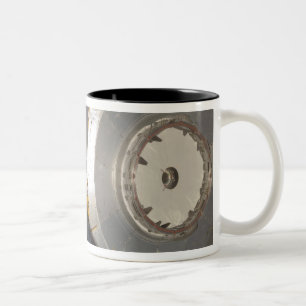 Caneca De Café Em Dois Tons O módulo pressurizado japonês 3 de Kibo