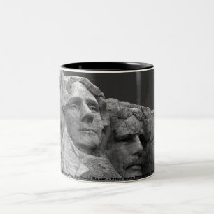Caneca De Café Em Dois Tons O Monte Rushmore