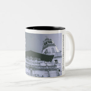 Caneca De Café Em Dois Tons O museu do SHUSH