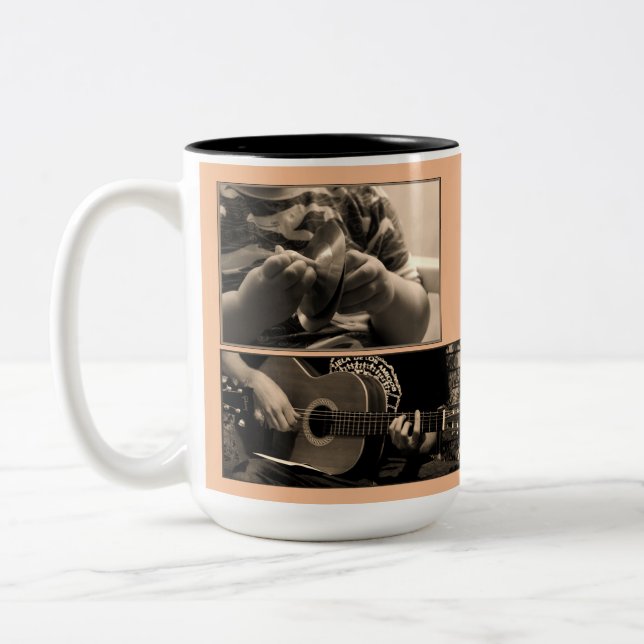 Caneca De Café Em Dois Tons O Musical entrega JEFSW (Esquerda)
