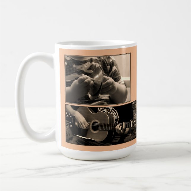 Caneca De Café Em Dois Tons O Musical entrega JEFSW (Esquerda)