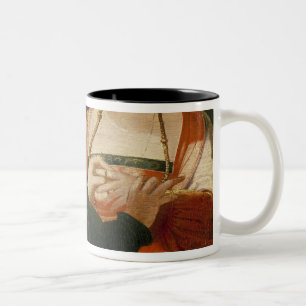 Caneca De Café Em Dois Tons O noivado