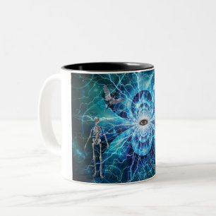 Caneca De Café Em Dois Tons O Olho de Deus