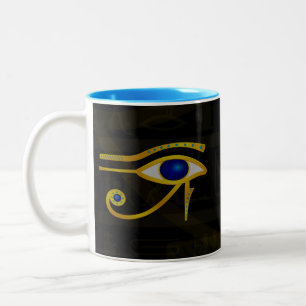 Caneca De Café Em Dois Tons O Olho de Hórus
