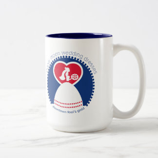 Caneca De Café Em Dois Tons O ouro dos Caneca-Tolos de papel do boutique do