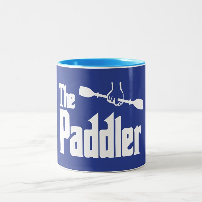Caneca De Café Em Dois Tons O Paddler (Centro)