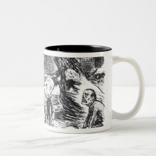 Caneca De Café Em Dois Tons O pai Tamisa introduz sua prole
