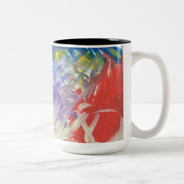 Caneca De Café Em Dois Tons O Pintor (Direita)
