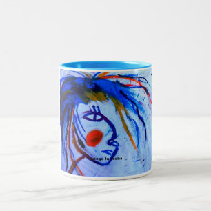 Caneca De Café Em Dois Tons o poeta