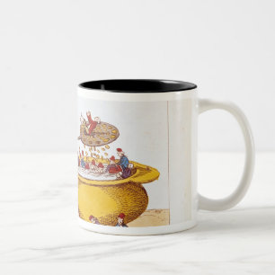 Caneca De Café Em Dois Tons O pote Purifying do Jacobins, 1793