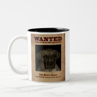 Caneca De Café Em Dois Tons O pugilista bravo