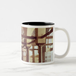 Caneca De Café Em Dois Tons O Qibla Liwan da mesquita do al-Azhar