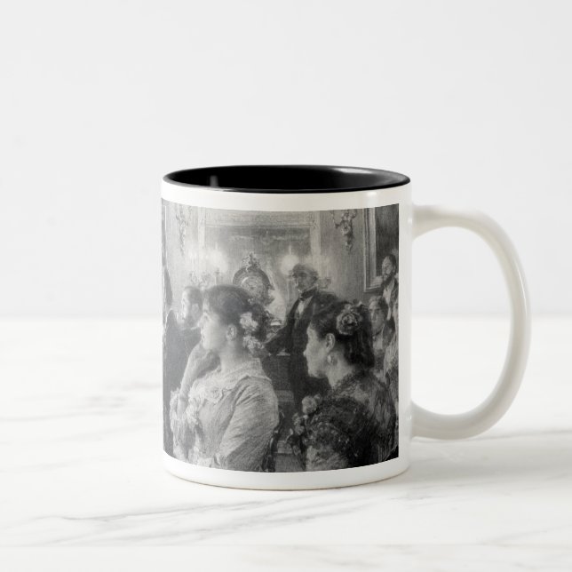 Caneca De Café Em Dois Tons O quarteto (Direita)