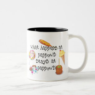 Caneca De Café Em Dois Tons O que acontece nas ESTADAS de Pappou em Pappou