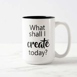 Caneca De Café Em Dois Tons O que eu devo Criar hoje? Coffee Mug