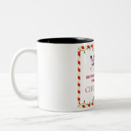 Caneca De Café Em Dois Tons O que eu quero é uma citação sazonal