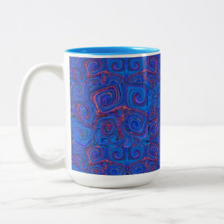 Caneca De Café Em Dois Tons O Redemoinho no Céu